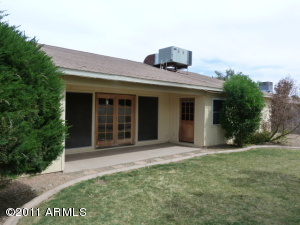 Rear Patio
