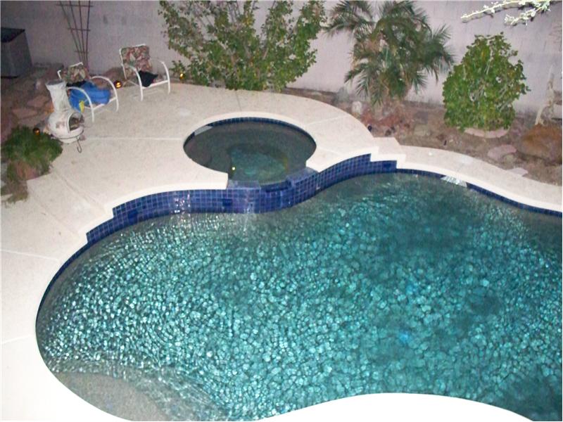 Pool from the Balcony