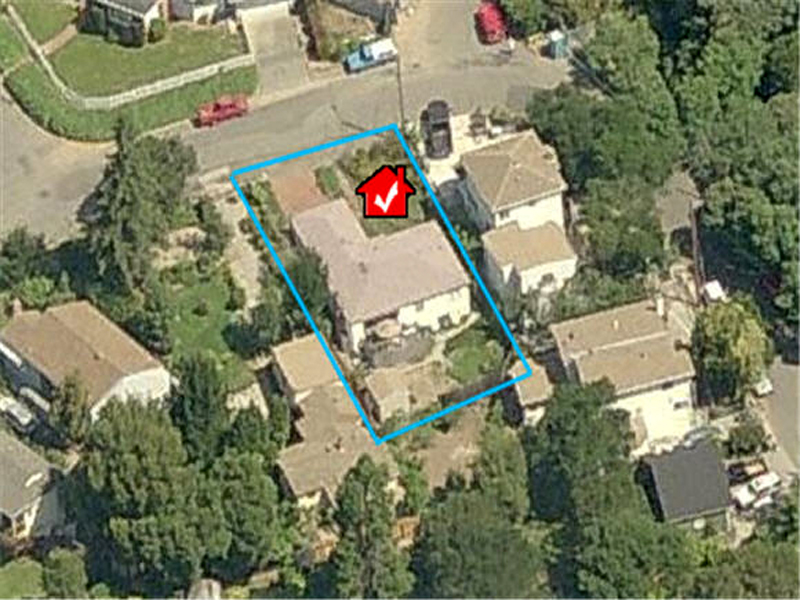 Aerial View or 4282 Wilshire