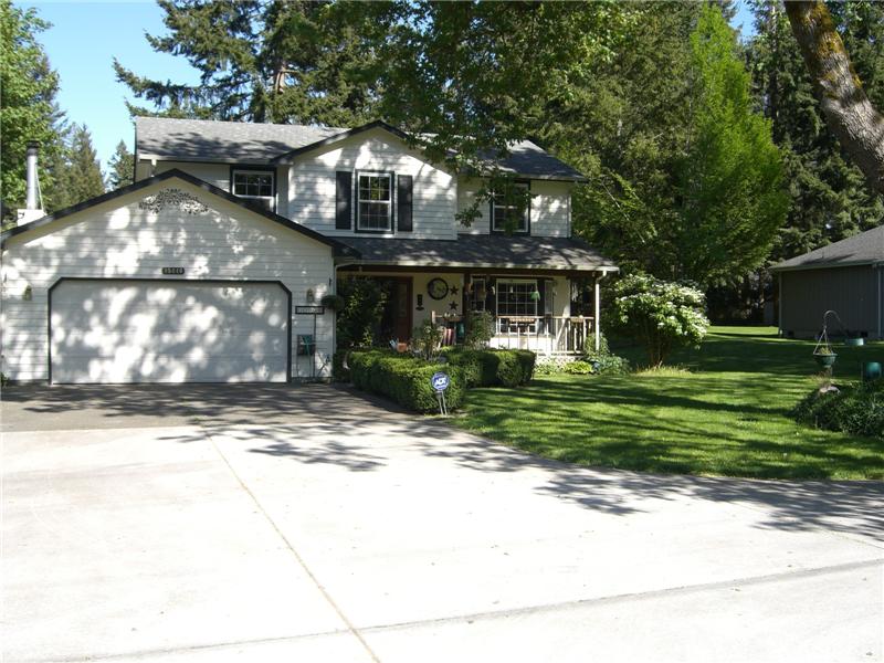Front of Home, with a great porch