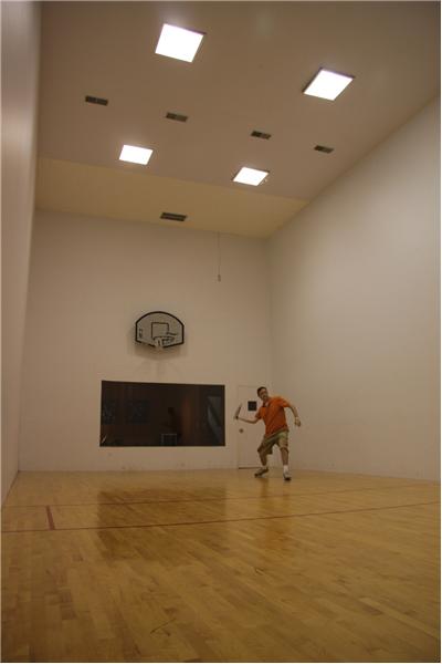 Indoor Raquet Ball Court, Basketball Court and more