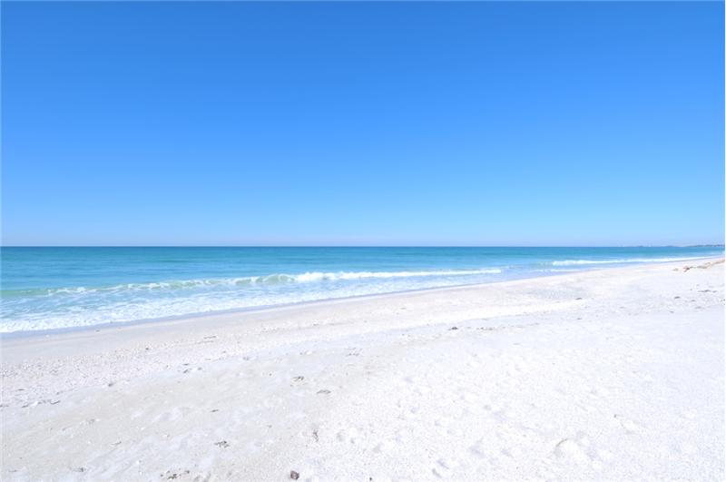 Wide White Sandy Beach