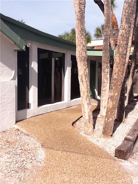 Walk Way to Front Door