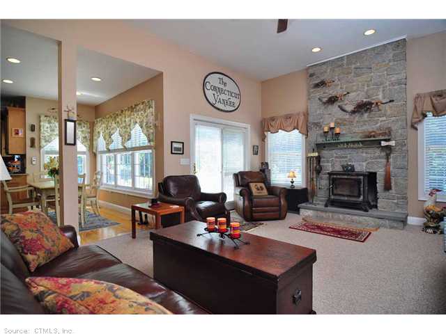 Family Room Open to Kitchen