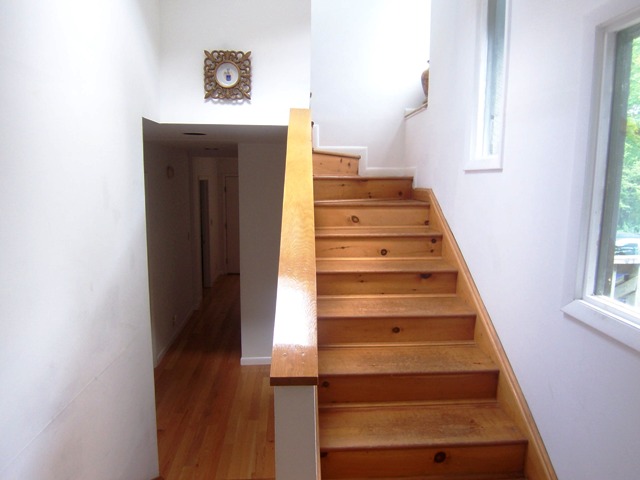 Stairs to second floor