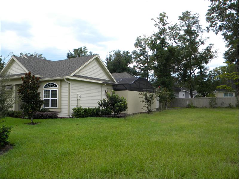 Side View of Home
