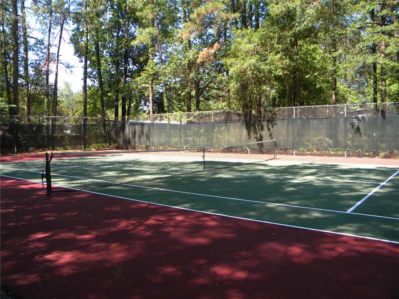 Two Tennis Courts