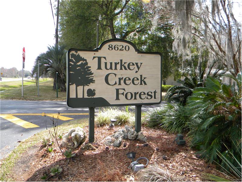 Entrance to Turkey Creek Forest