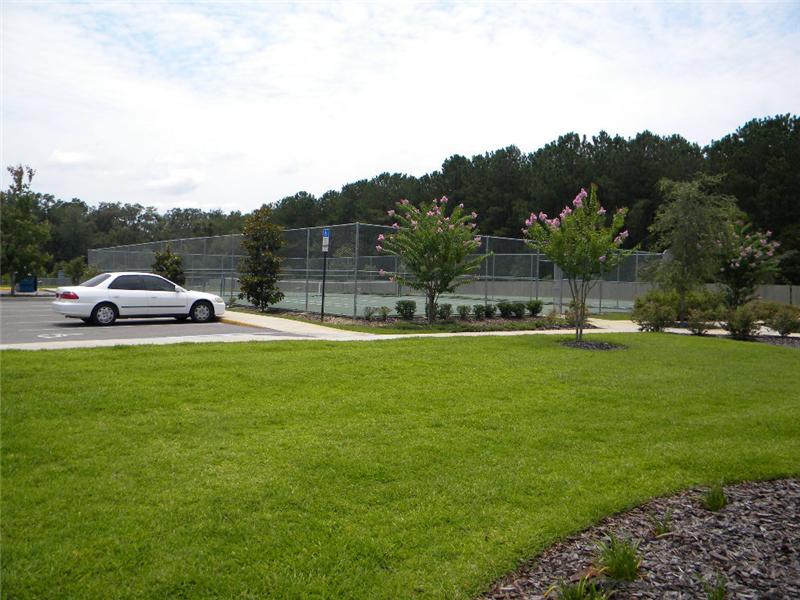 Tennis Court & Parking