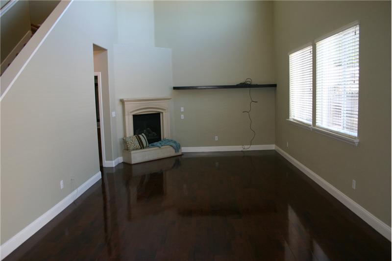 Family room view-soaring ceiling