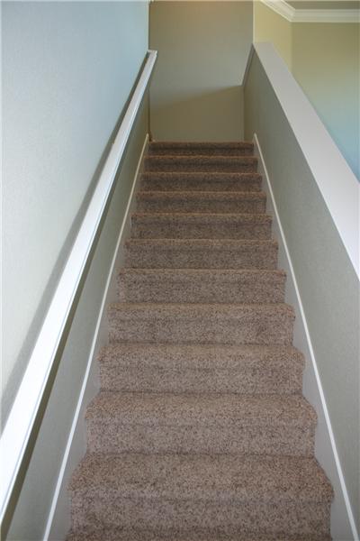Stairwell w/ new carpet