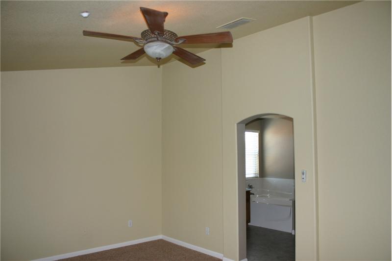Master bedroom/bath entrance