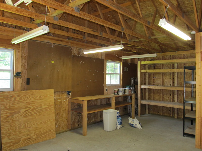 Spacious workshop