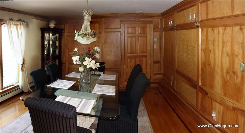 Formal Dining W Walnut Inlays