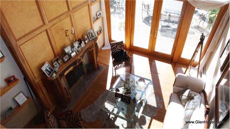 Living Room Viewed From Above