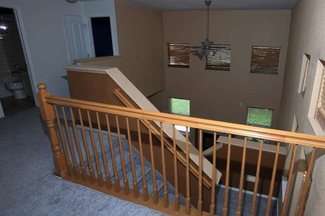 View from upstairs