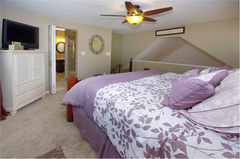 Second view of master bedroom loft