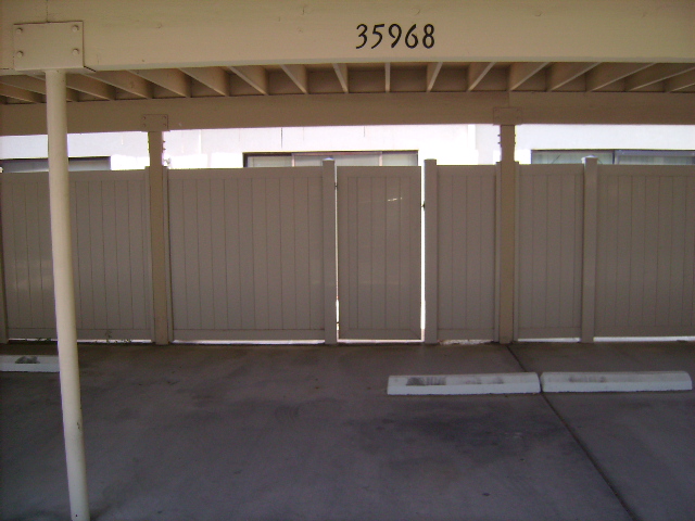 Assigned Carport Space