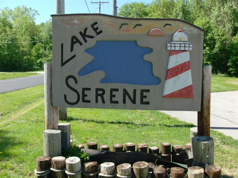 Lake Serene sign