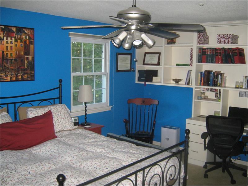 2nd bedroom with built ins