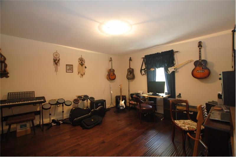 Bedroom #3 used as a music room