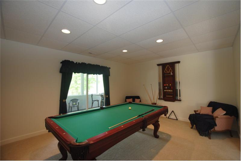 Billiard room