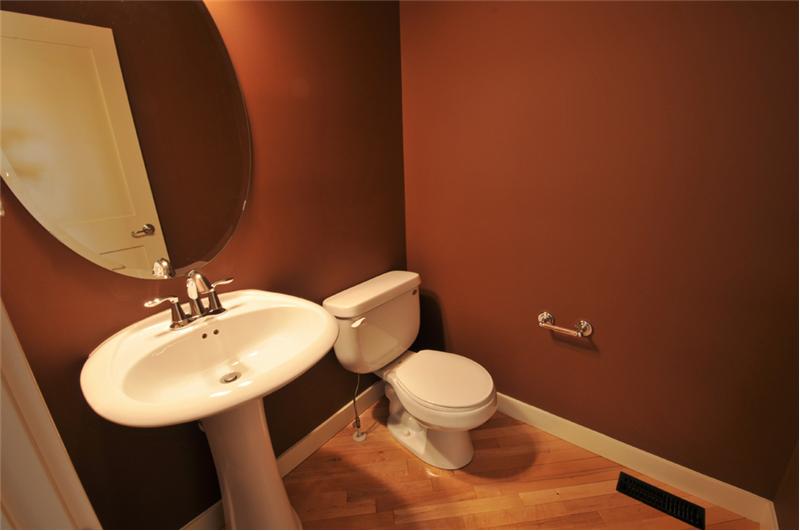This is the half bath on the main floor.
