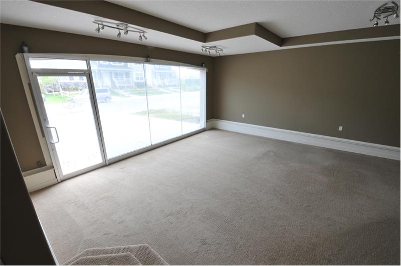 A garage door will be installed.