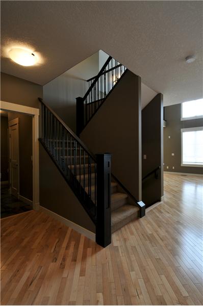 Staircase to second floor.