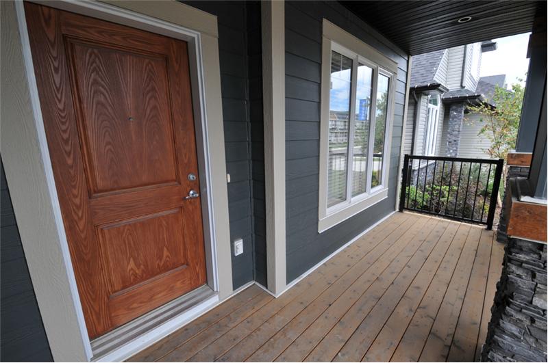 Front door.
