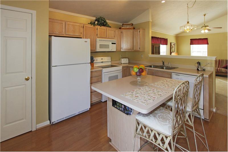 All appliances stay.