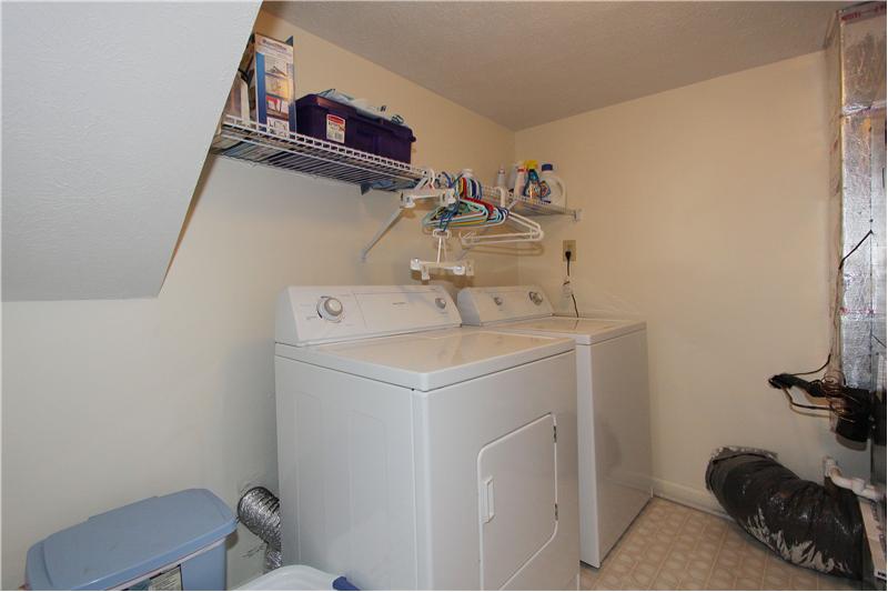 Laundry room.