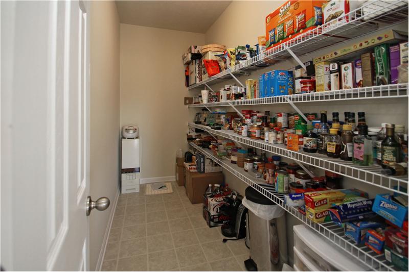 Walk in pantry.
