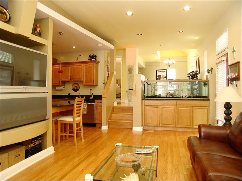 Living Room With Open Floor Plan