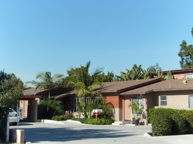 Two parking spaces for each apartment