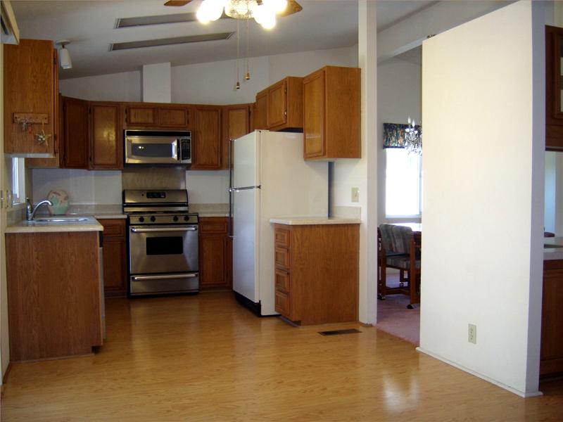 Spacious kitchen with many updates