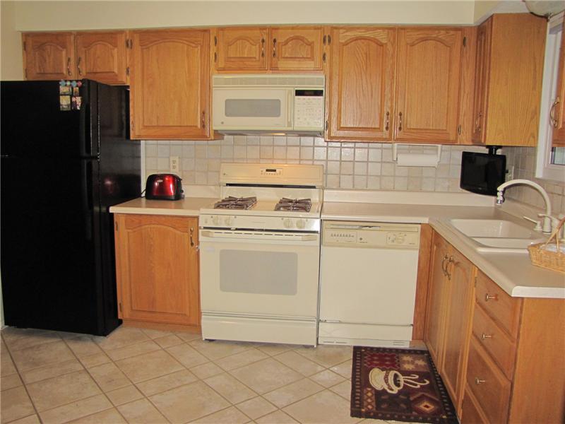Kitchen with Gas Stove
