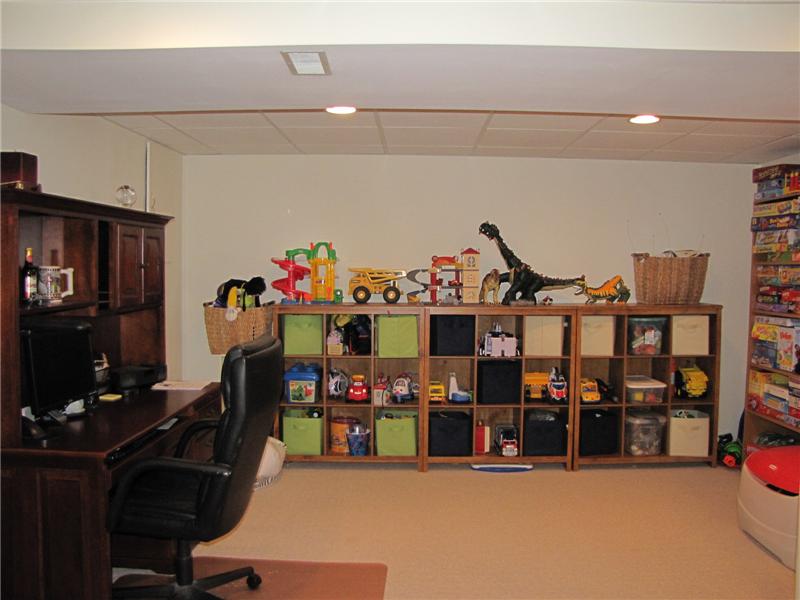 Home office and Play room