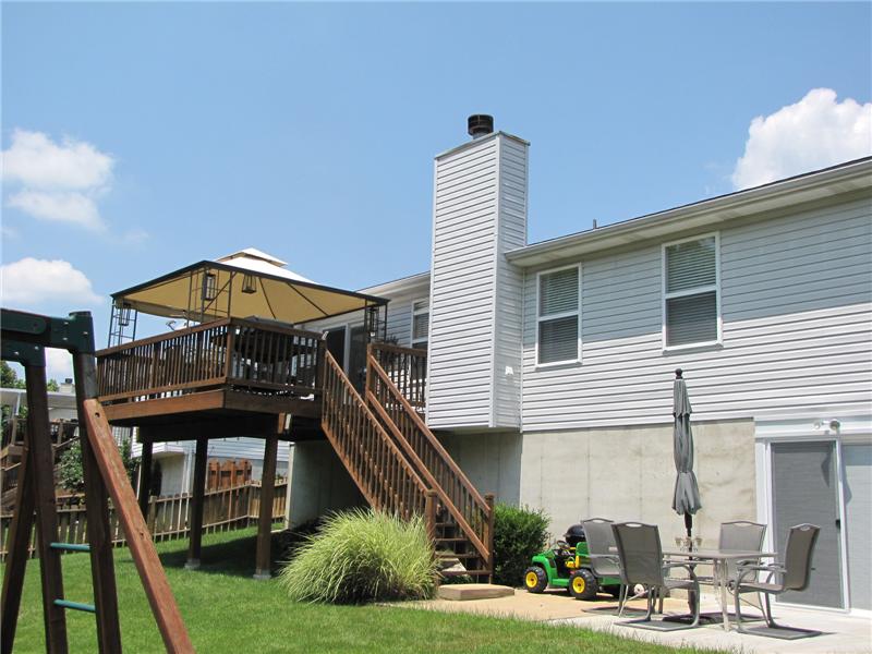 Deck with Stairs / Walk-out Lower Level