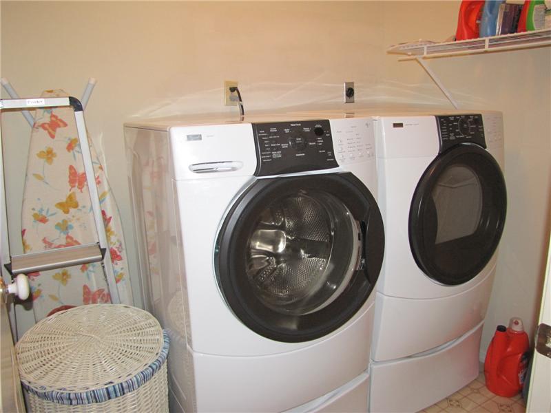 Main Floor Laundry Front Loading Appliances Included.