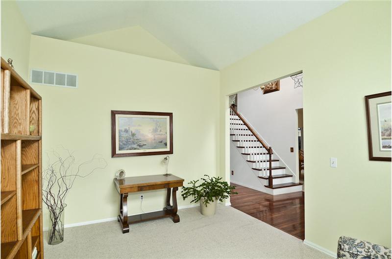 Living room looking to Foyer