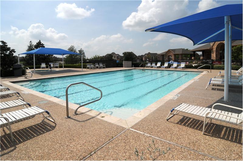 Cool off in the community pool - perfect for swimming laps.