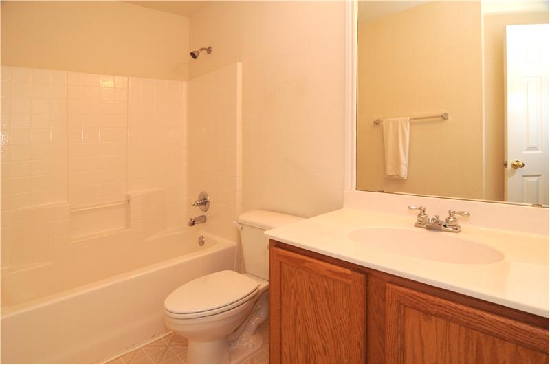 Home features 2 full baths