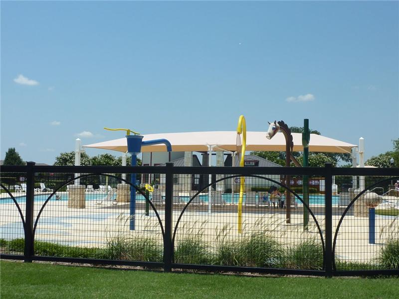 Enjoy the community pool and cool off on the hot summer days.