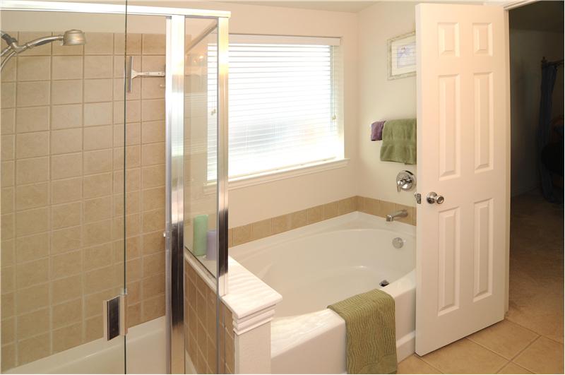 Retreat to the master suite after a long day!