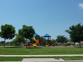 Park and playground area in Paloma Creek