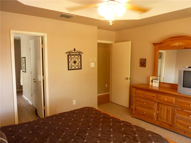 Attached you will find a walk-in closet and master bath.