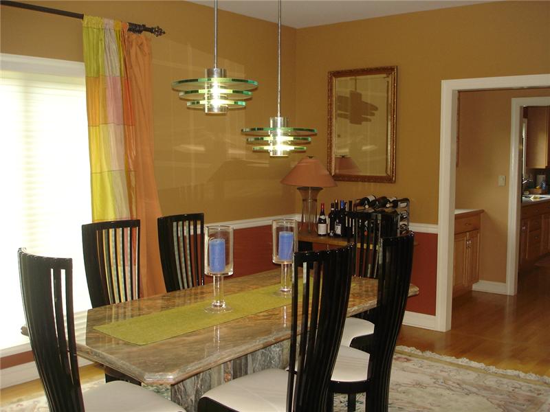 Dining room and butler's pantry