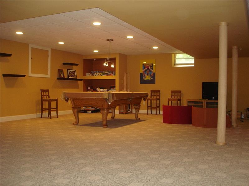 Basement, recreation room