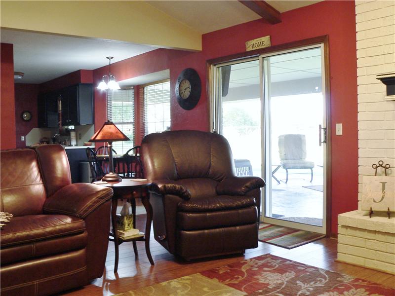 Living w/view toward kitchen